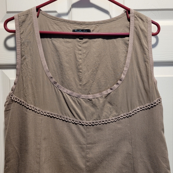 'Dorothy of London' bubble dress. UK XL. Grey/Beige - Picture 2 of 8